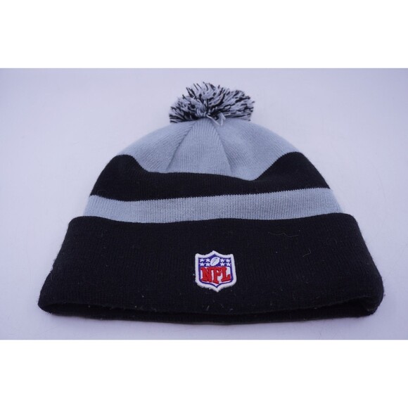 2023 NFL Historic On Field Las Vegas Raiders New Era Knit Beanie Hat one size - Picture 3 of 4